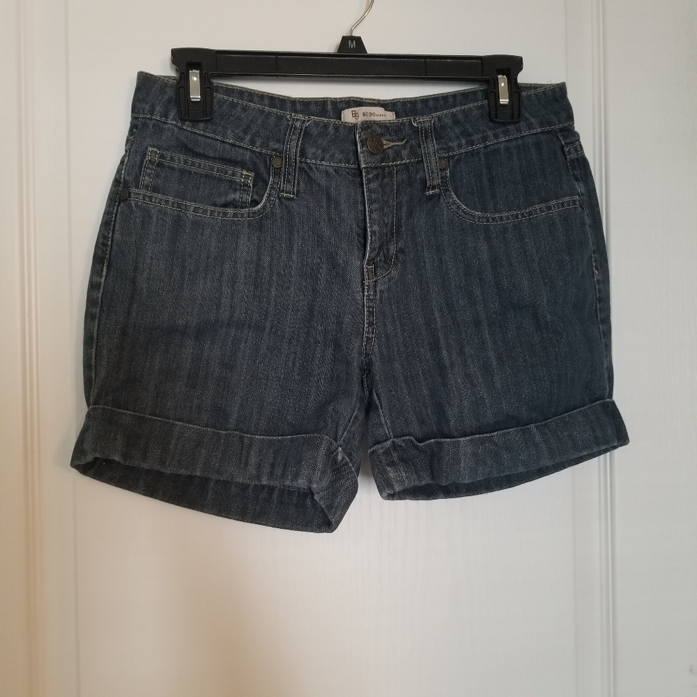 BCBGeneration Cuffed Denim Shorts